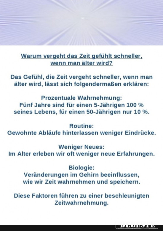 Alter und Zeit - Lustige Bilder | DEBESTE.de