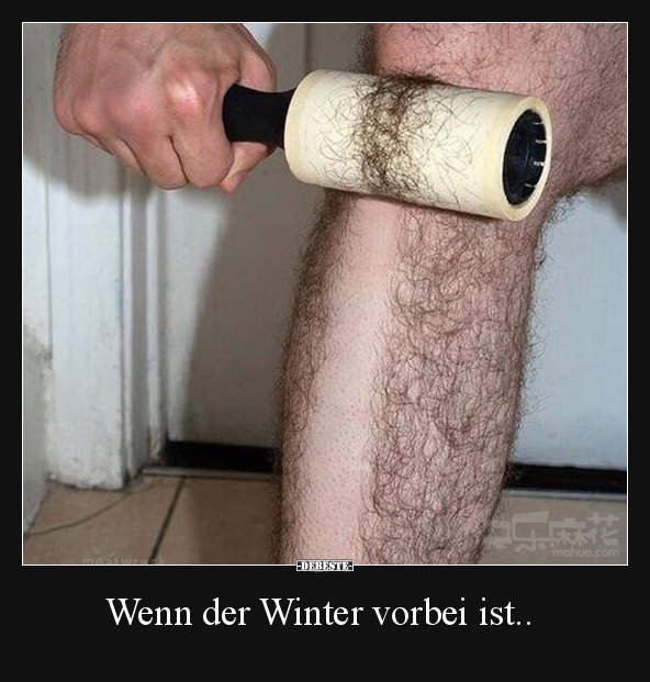 Wenn der Winter vorbei ist.. - Lustige Bilder | DEBESTE.de