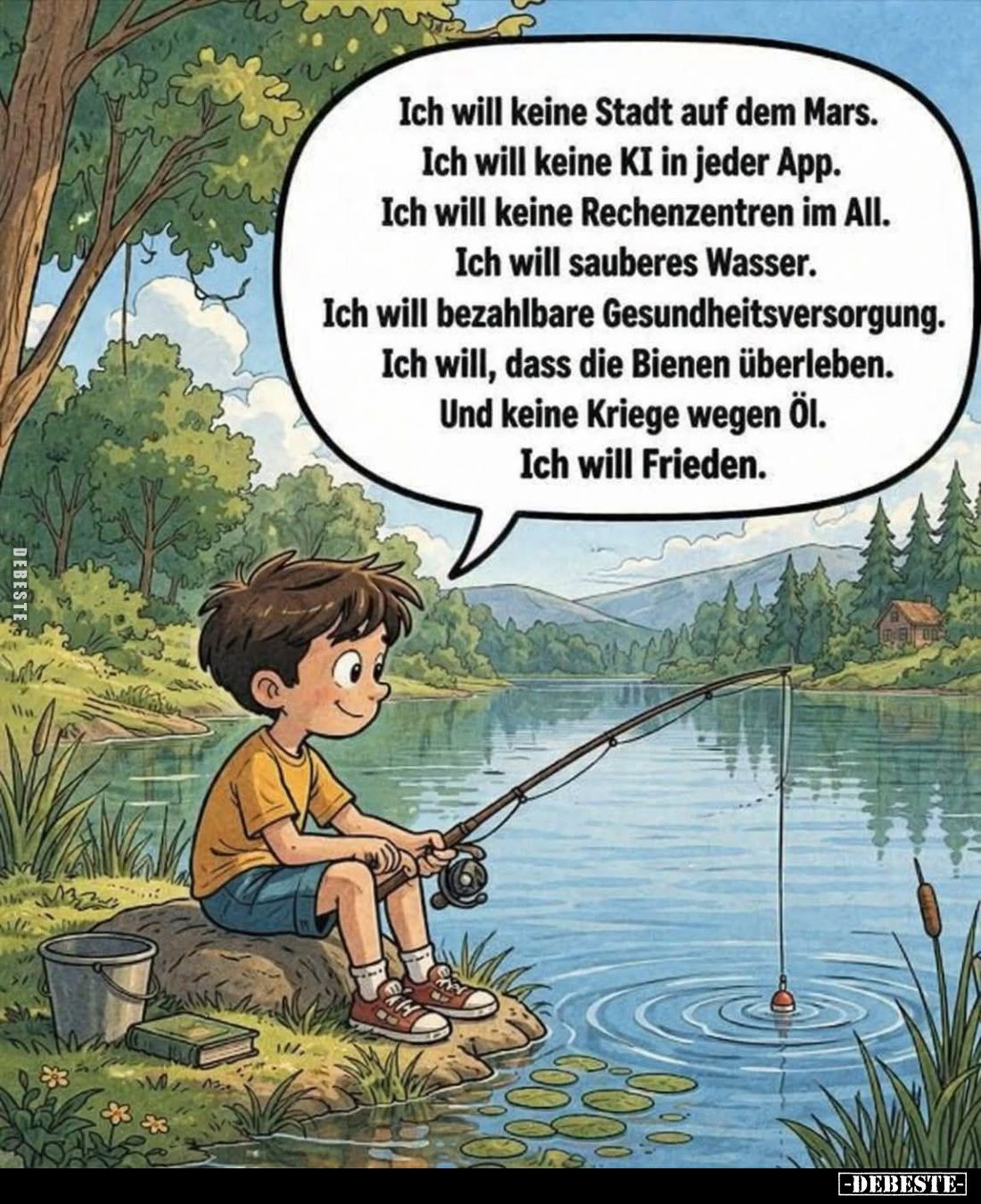 Ich will keine Stadt auf dem Mars. Ich will keine KI in.. - Lustige Bilder | DEBESTE.de