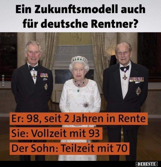 Ein Zukunftsmodell auch für deutsche Rentner?.. - Lustige Bilder | DEBESTE.de