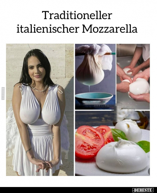 Traditioneller italienischer Mozzarella... - Lustige Bilder | DEBESTE.de