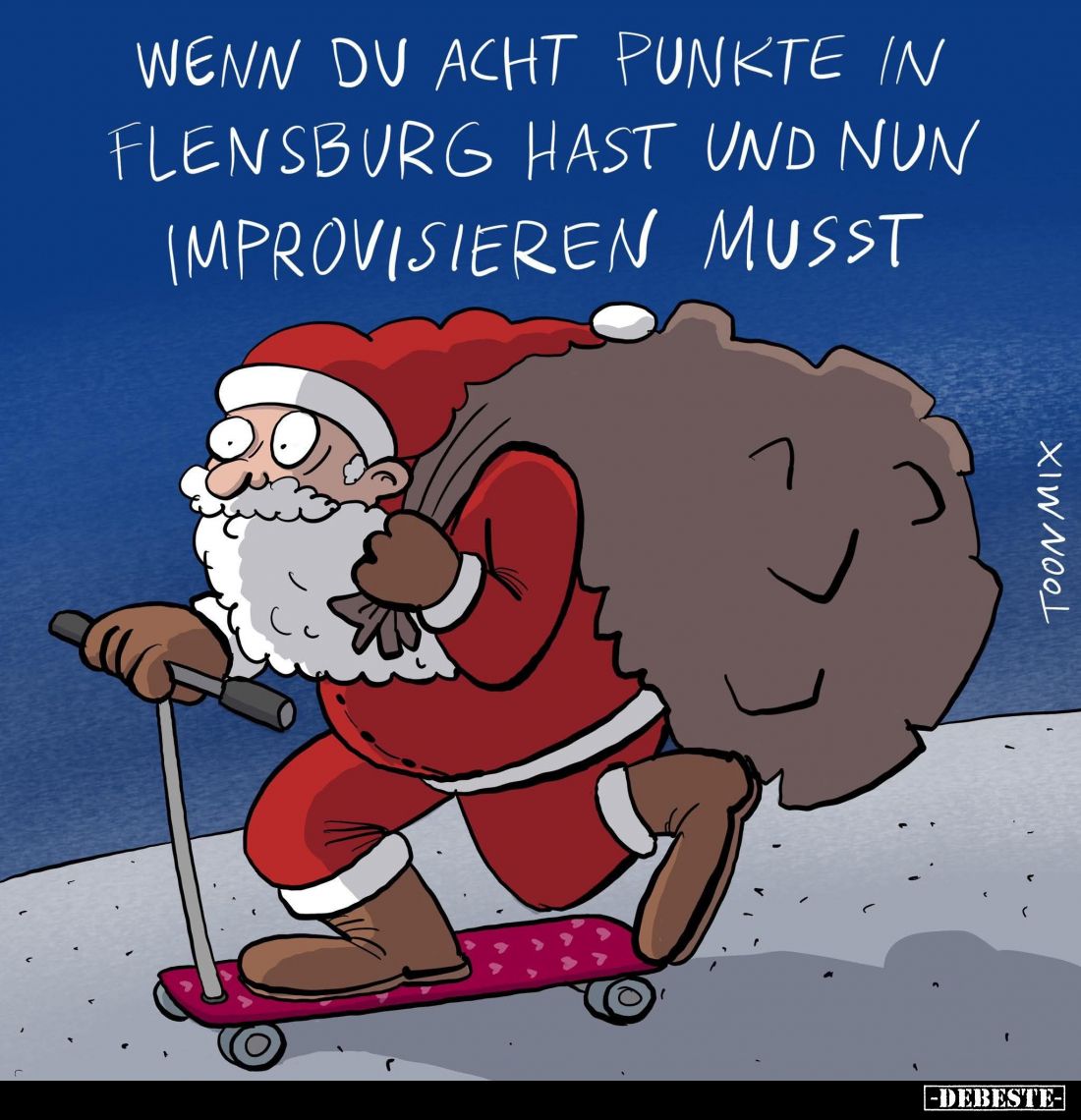 Wenn du acht Punkte in Flensburg hast und nun improvisieren musst.