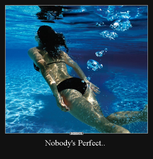 Nobody's Perfect..