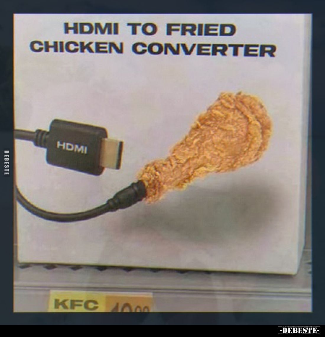 HDMI TO FRIED CHICKEN CONVERTER