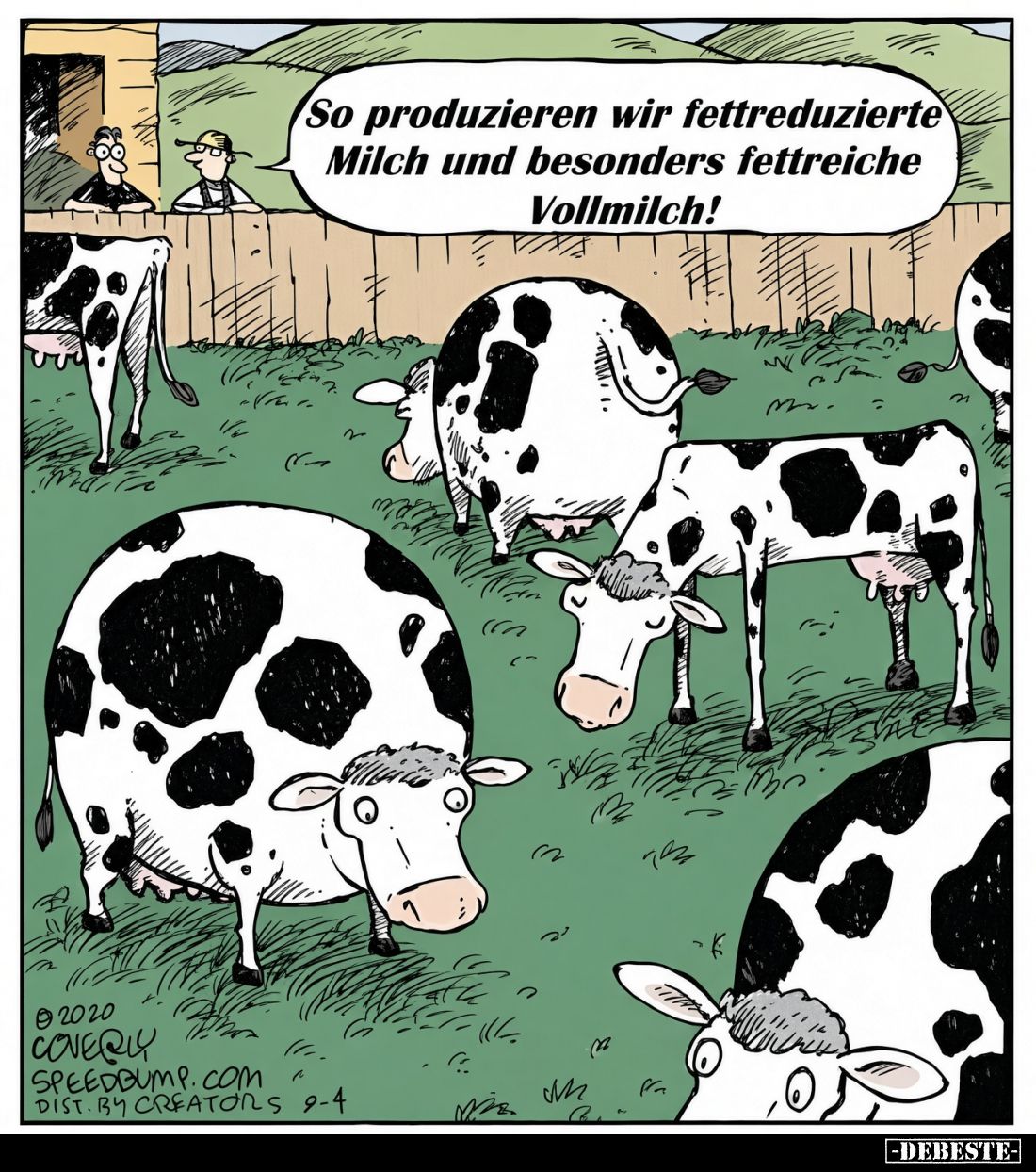 So produzieren wir fettreduzierte Milch und besonders fettreiche Vollmilch!