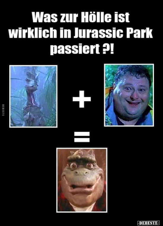 Was zur Hölle ist wirklich in Jurassic Park passiert?!.. - Lustige Bilder | DEBESTE.de