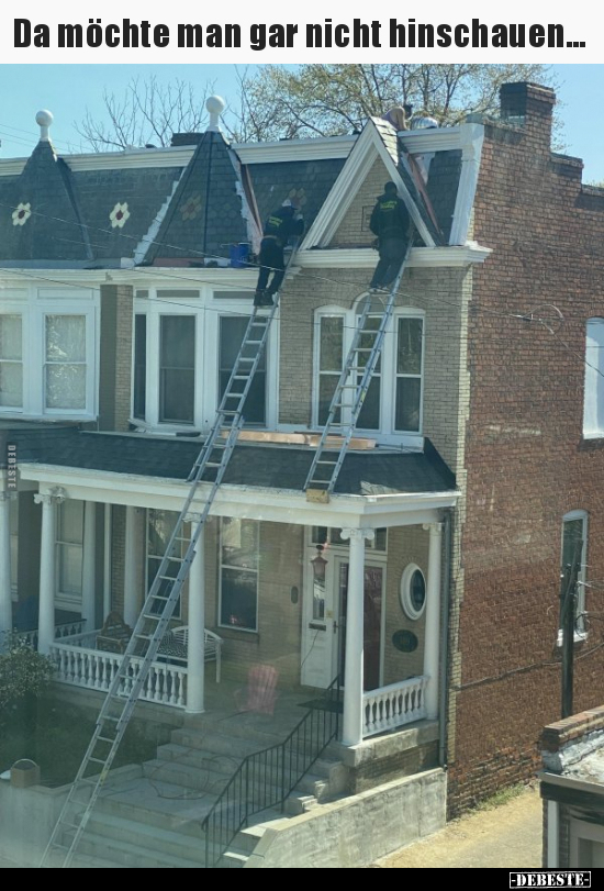 Da möchte man gar nicht hinschauen...