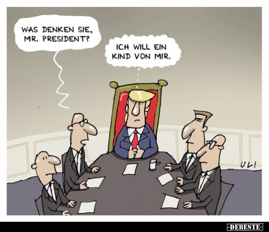 Was denken Sie, Mr. President?.. - Lustige Bilder | DEBESTE.de
