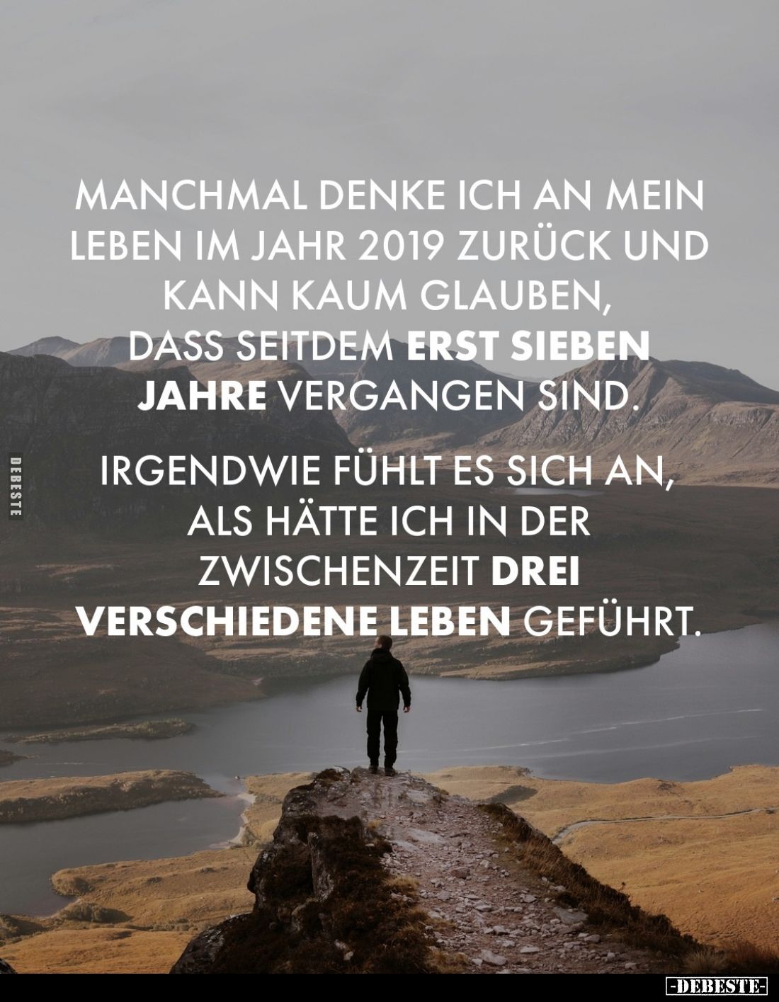 Manchmal denke ich an mein Leben im Jahr 2019 zurück und kann kaum glauben, dass seitdem erst sieben Jahre vergangen sind.
I...