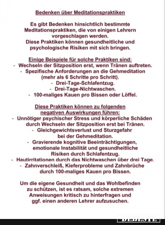 Bedenken über Meditationspraktiken - Lustige Bilder | DEBESTE.de