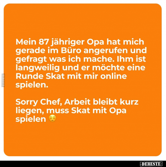 Büro, Langweilig, Runde, Skat, Online, Spielen, Sorry, Chef, Arbeit