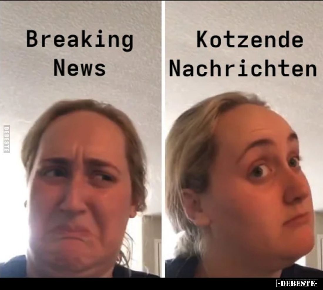 Breaking News - Kotzende Nachrichten