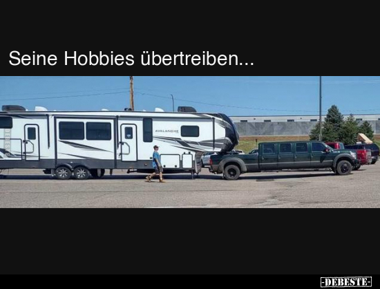 Seine Hobbies übertreiben... - Lustige Bilder | DEBESTE.de