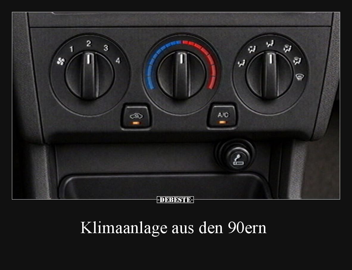 Klimaanlage aus den 90ern