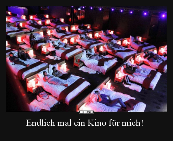 Endlich mal ein Kino für mich!.. - Lustige Bilder | DEBESTE.de