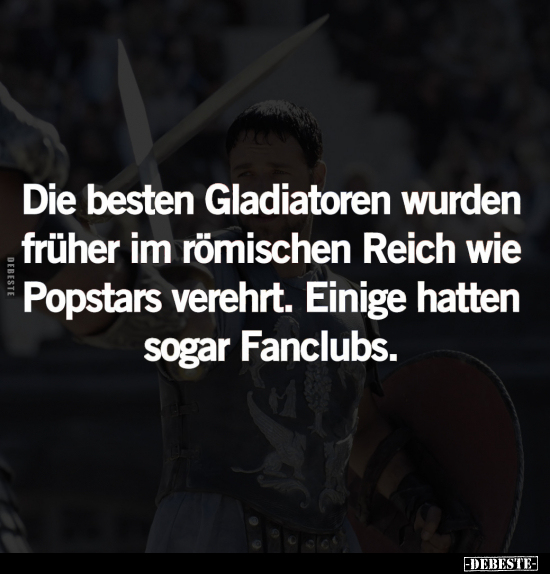 Die besten Gladiatoren.. - Lustige Bilder | DEBESTE.de