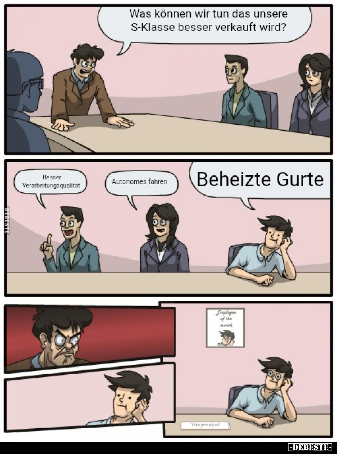 Was können wir tun das unsere S-Klasse besser verkauft.. - Lustige Bilder | DEBESTE.de