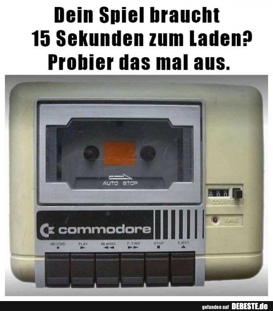 Dein Spiel braucht 15 Sekunden zum Laden?