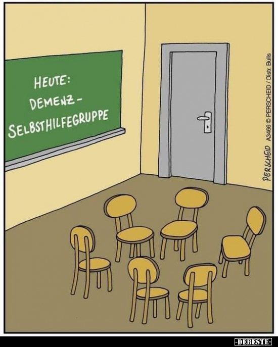 Heute: Demenz-Selbsthilfegruppe... - Lustige Bilder | DEBESTE.de