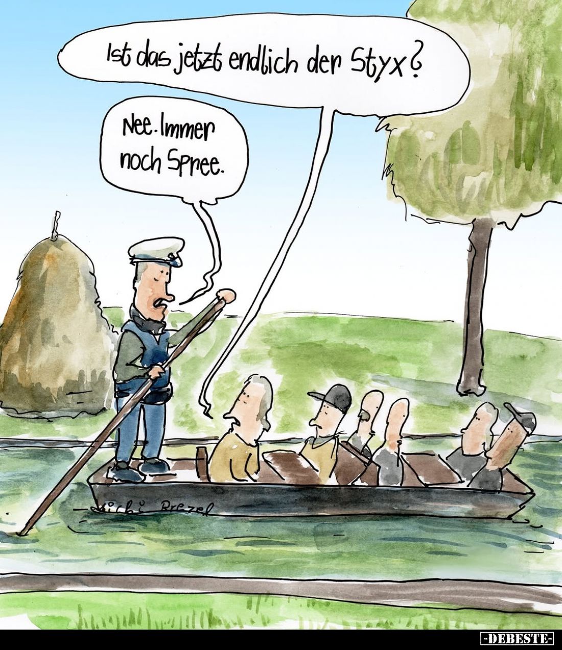 Ist das jetzt endlich der Styx?
-
Nee. Immer noch Spree.