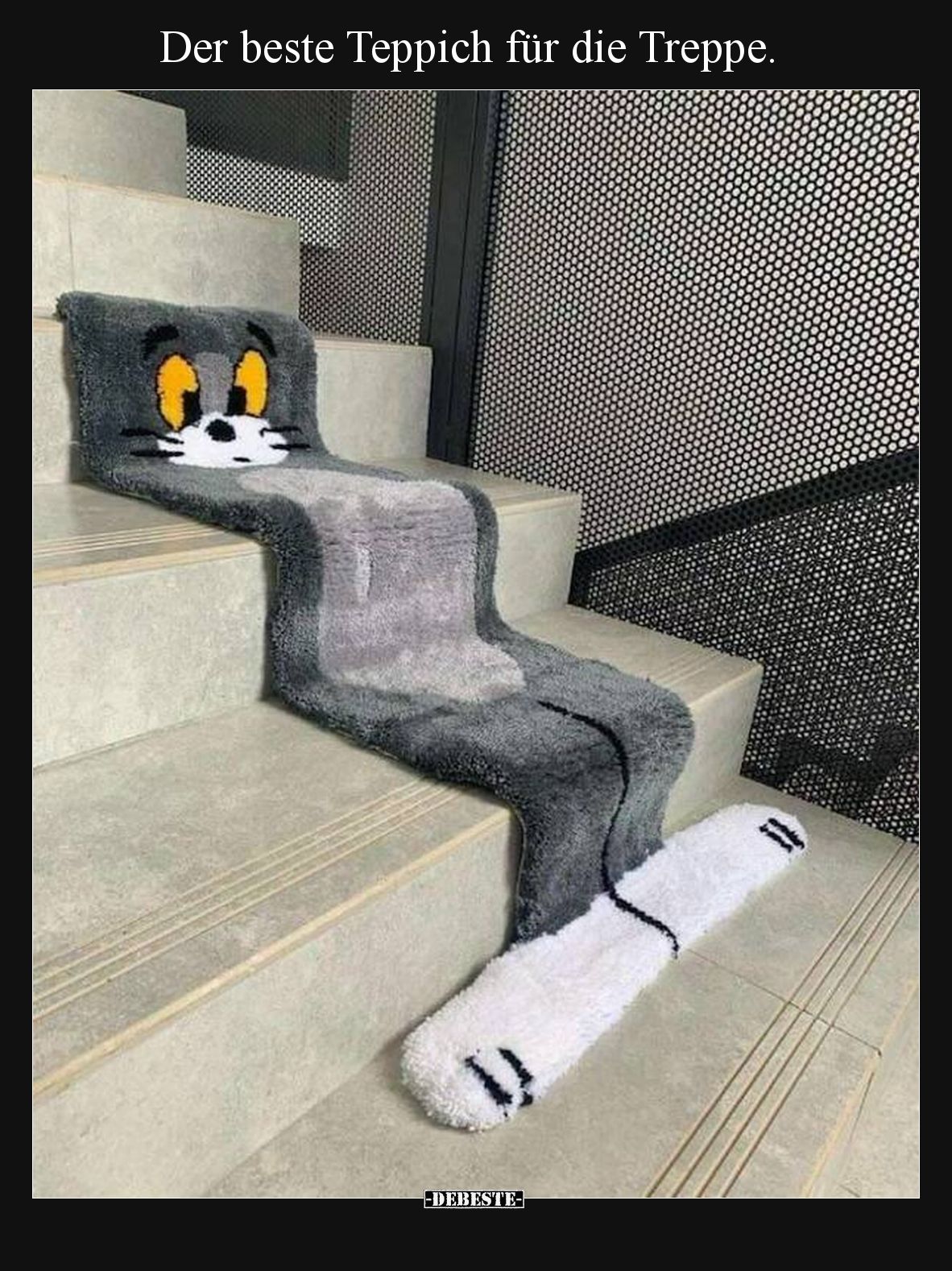 Der beste Teppich für die Treppe... - Lustige Bilder | DEBESTE.de