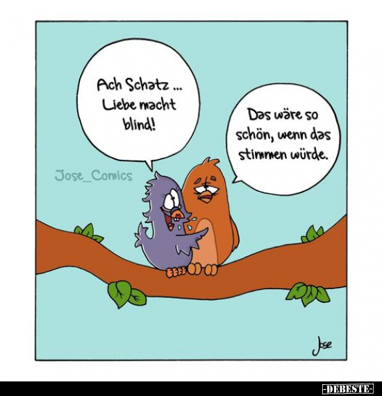 Ach Schatz... Liebe macht blind!.. - Lustige Bilder | DEBESTE.de