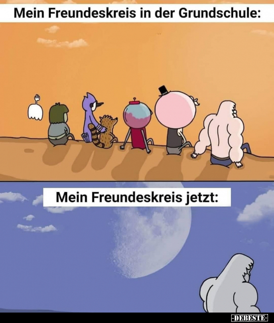Mein Freundeskreis in der Grundschule..