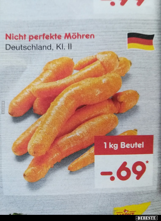 Nicht perfekte Möhren.. - Lustige Bilder | DEBESTE.de