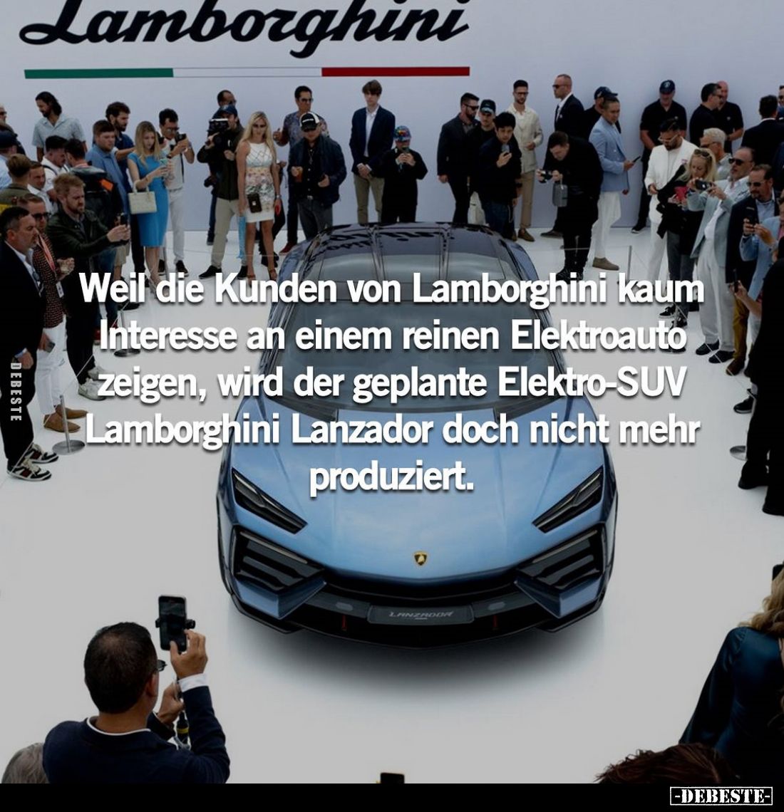 Weil die Kunden von Lamborghini kaum Interesse an einem reinen Elektroauto zeigen, wird der geplante Elektro-SUV Lamborghini ...