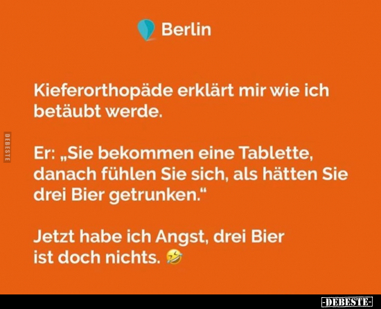 Kieferorthopäde erklärt mir wie ich betäubt werde.. - Lustige Bilder | DEBESTE.de