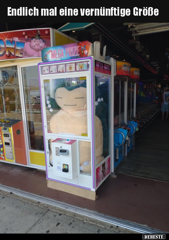 Endlich mal eine vernünftige Größe..