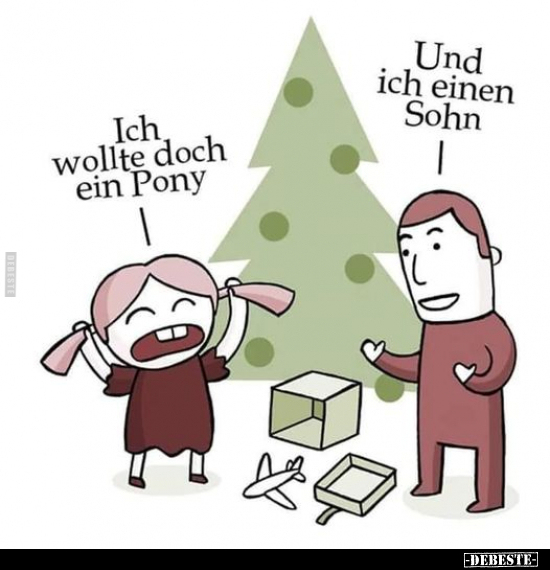 Ich wollte doch ein Pony!.. - Lustige Bilder | DEBESTE.de