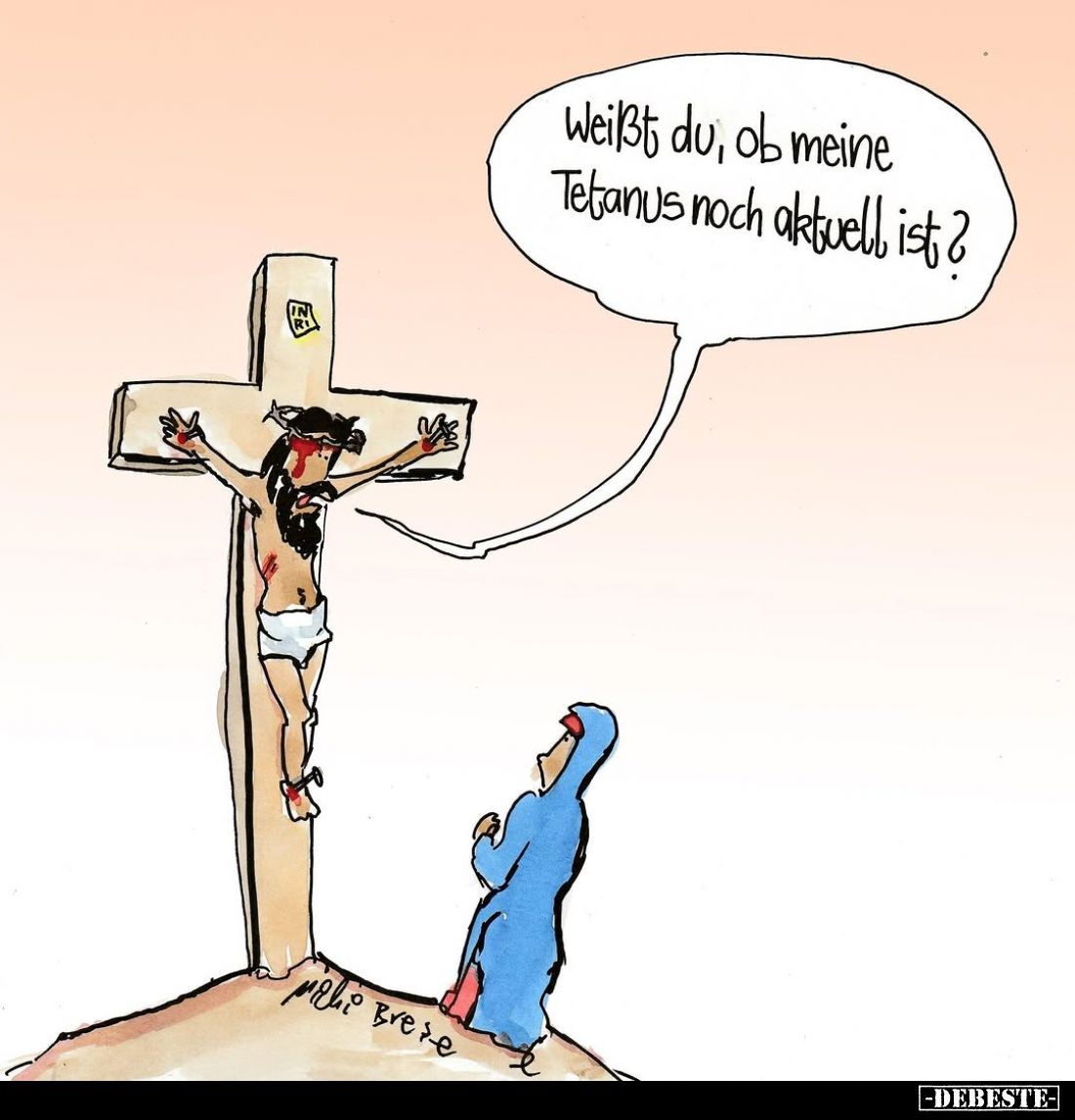 Weißt du, ob meine Tetanus noch aktuell ist?.. - Lustige Bilder | DEBESTE.de