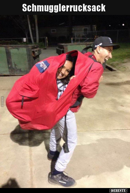 Schmugglerrucksack..