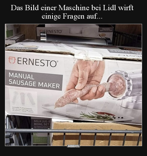 Das Bild einer Maschine bei Lidl wirft einige Fragen.. - Lustige Bilder | DEBESTE.de