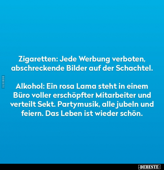 Zigaretten: Jede Werbung verboten.. - Lustige Bilder | DEBESTE.de
