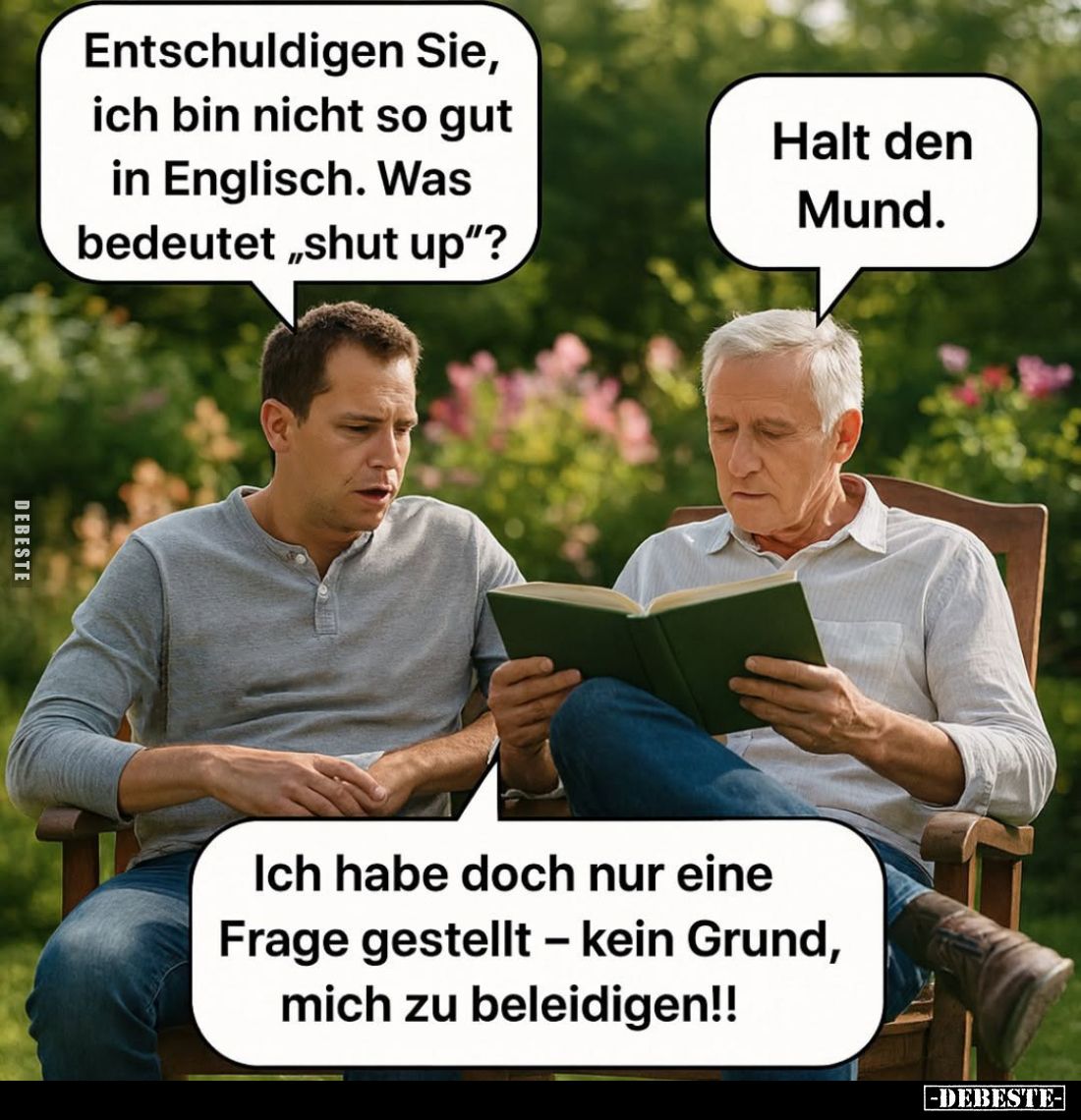 Entschuldigen Sie, ich bin nicht so gut in Englisch... - Lustige Bilder | DEBESTE.de