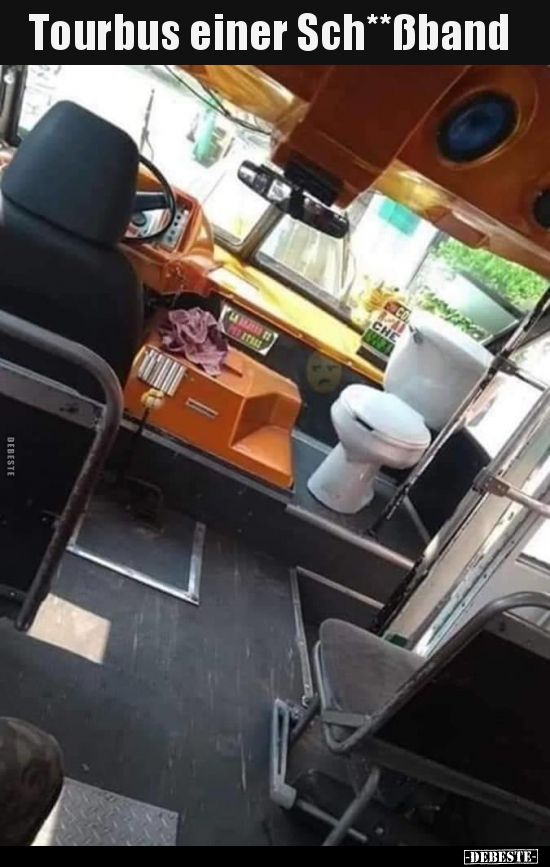 Tourbus einer Sch**ßband..
