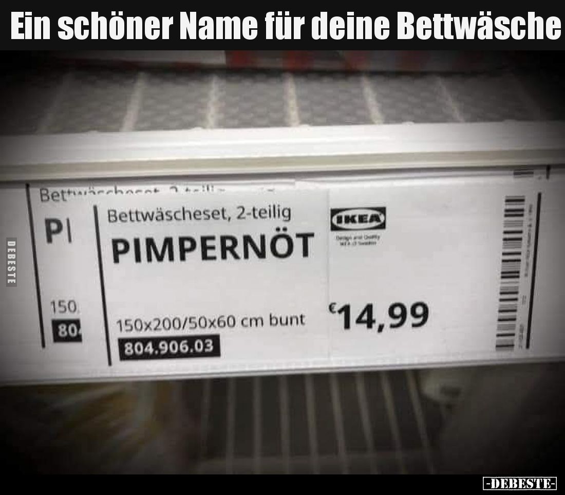 Bettwäscheset, 2-teilig
PIMPERNÖT