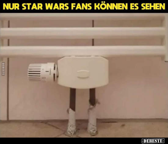 Nur Star Wars Fans können es sehen.. - Lustige Bilder | DEBESTE.de