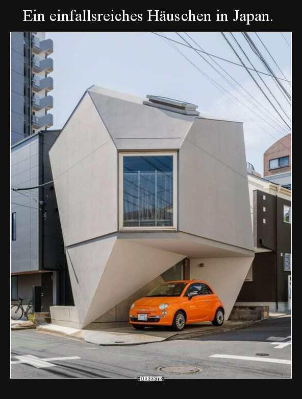 Ein einfallsreiches Häuschen in Japan... - Lustige Bilder | DEBESTE.de