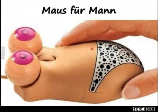 Maus für Mann.. - Lustige Bilder | DEBESTE.de