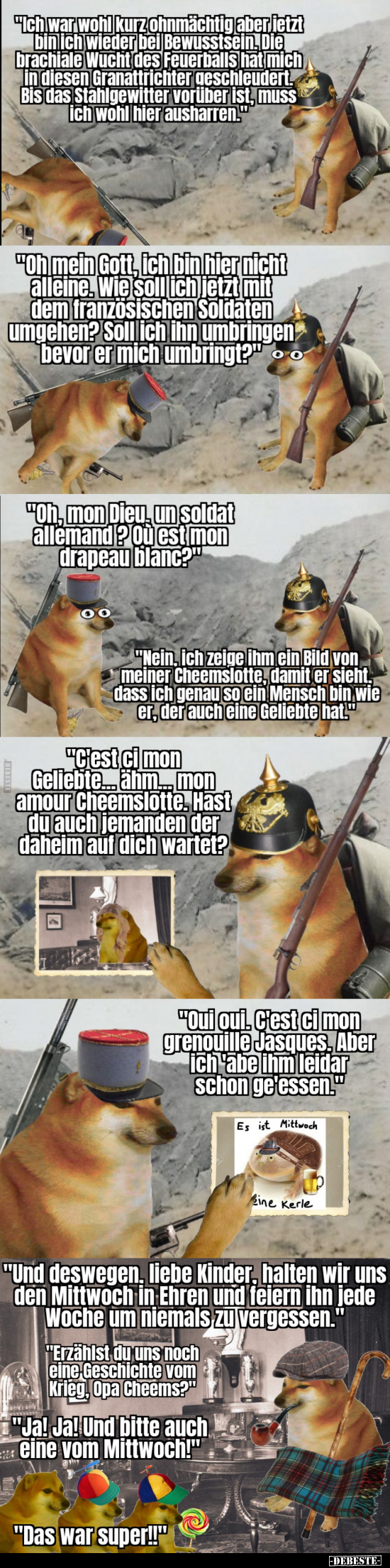 Ich war wohl kurz ohnmächtig aber jetzt bin ich wieder..