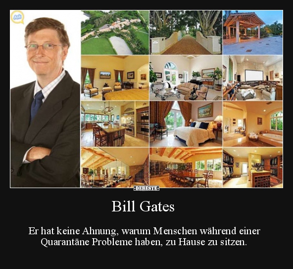 Bill Gates - Er hat keine Ahnung, warum Menschen während.. - Lustige Bilder | DEBESTE.de