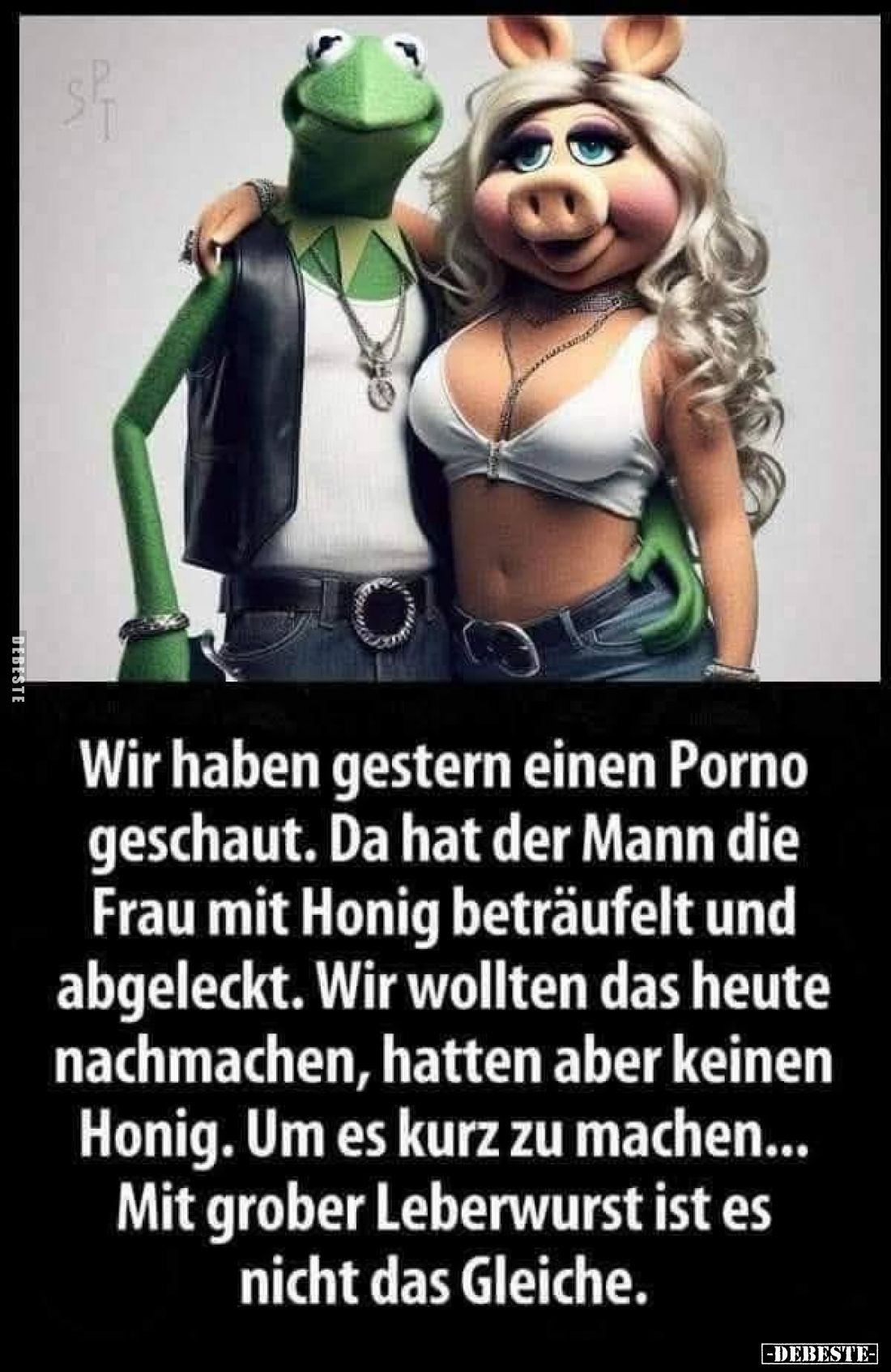 Wir haben gestern einen P*orno geschaut. Da hat der Mann die Frau mit Honig beträufelt und abgeleckt. Wir wollten das heute n...