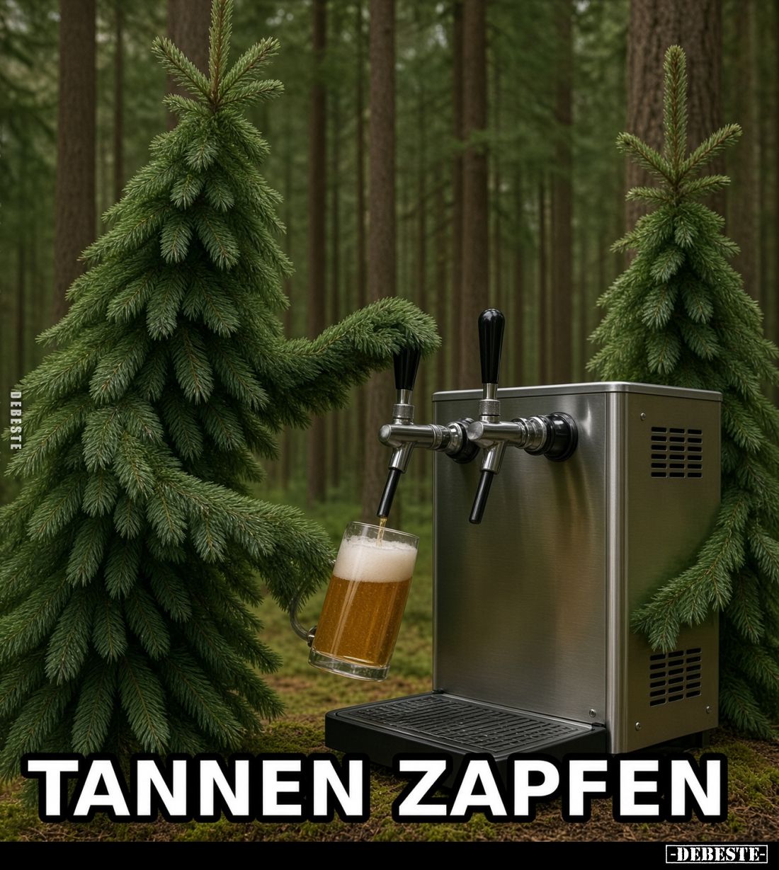 Tannen zapfen