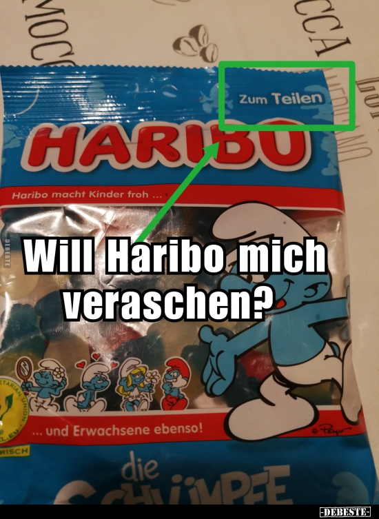 Will Haribo mich veraschen?.. - Lustige Bilder | DEBESTE.de