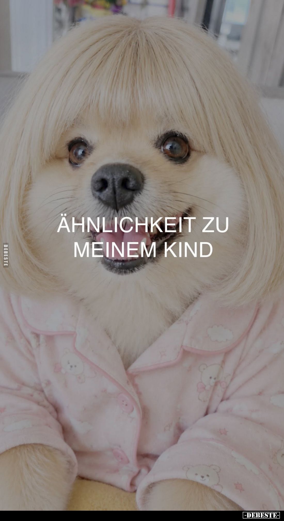 Ähnlichkeit zu meinem Kind.