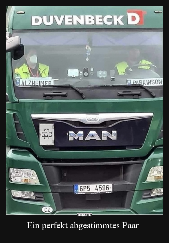 Ein perfekt abgestimmtes Paar..