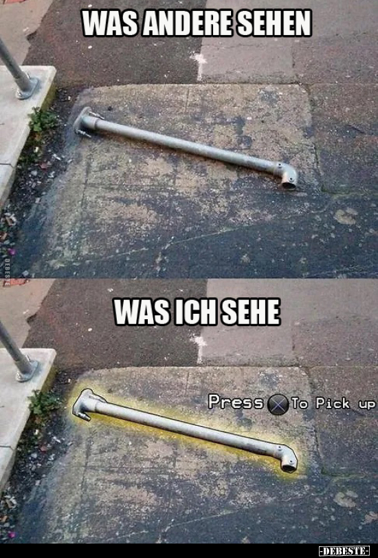 Was andere sehen / Was ich sehe... - Lustige Bilder | DEBESTE.de